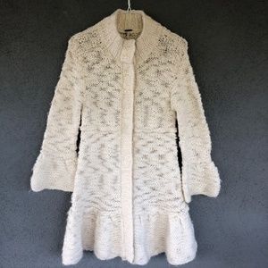 Free People knit snap jacket